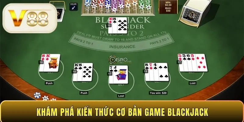 Khám phá kiến thức cơ bản game Blackjack